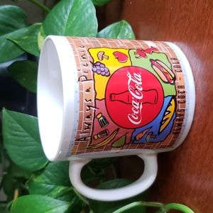 Vintage 1995 Coca-Cola company Always a Picnic Coffee Mug Cup 169803